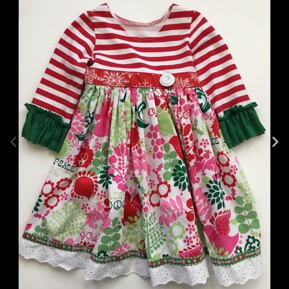 laura kae designs dresses girls sz 2 christmas dress poshmark christmas dress designs